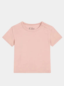  Dusty Pink Baby Short Sleeve Bamboo T-Shirt Boody