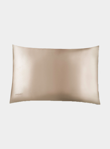  Dusty Gold Silk Pillowcase