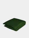 Duvet Cover in Forest Green (Eucalyptus Silk) Ethical Bedding