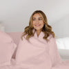 Duvet Cover in Rose (Eucalyptus Silk) Ethical Bedding