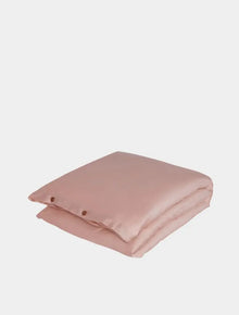  Duvet Cover in Rose (Eucalyptus Silk) Ethical Bedding