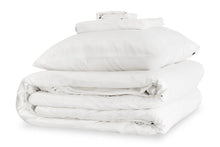  Mayfairsilk Brilliant White Silk Duvet Set MayfairSilk