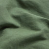 Elm Green Cotton Linen Blend Fitted Sheet