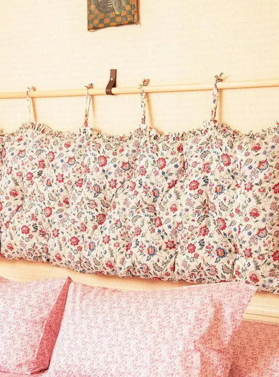 EVA BELLE RASPBERRY Hanging Headboard Coco & Wolf