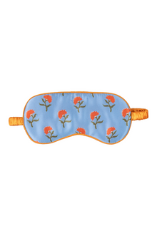  Silk Eye Mask / "Juipur Flower"