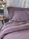 Elderberry Linen Duvet Cover Piglet