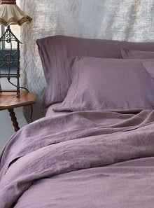  Elderberry Linen Duvet Cover Piglet