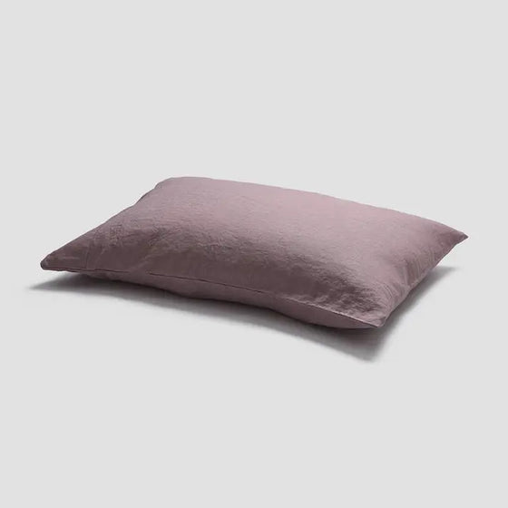 Elderberry Linen Pillowcases (Pair) Piglet