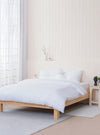 Ella Cotton - White Duvet Cover Sheet Story