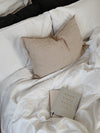 Embroided Sateen Duvet Set Goss & Genus