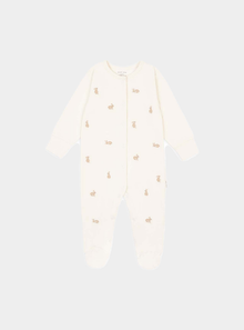  Embroidered Sleepsuit - Bunnies Avery Row