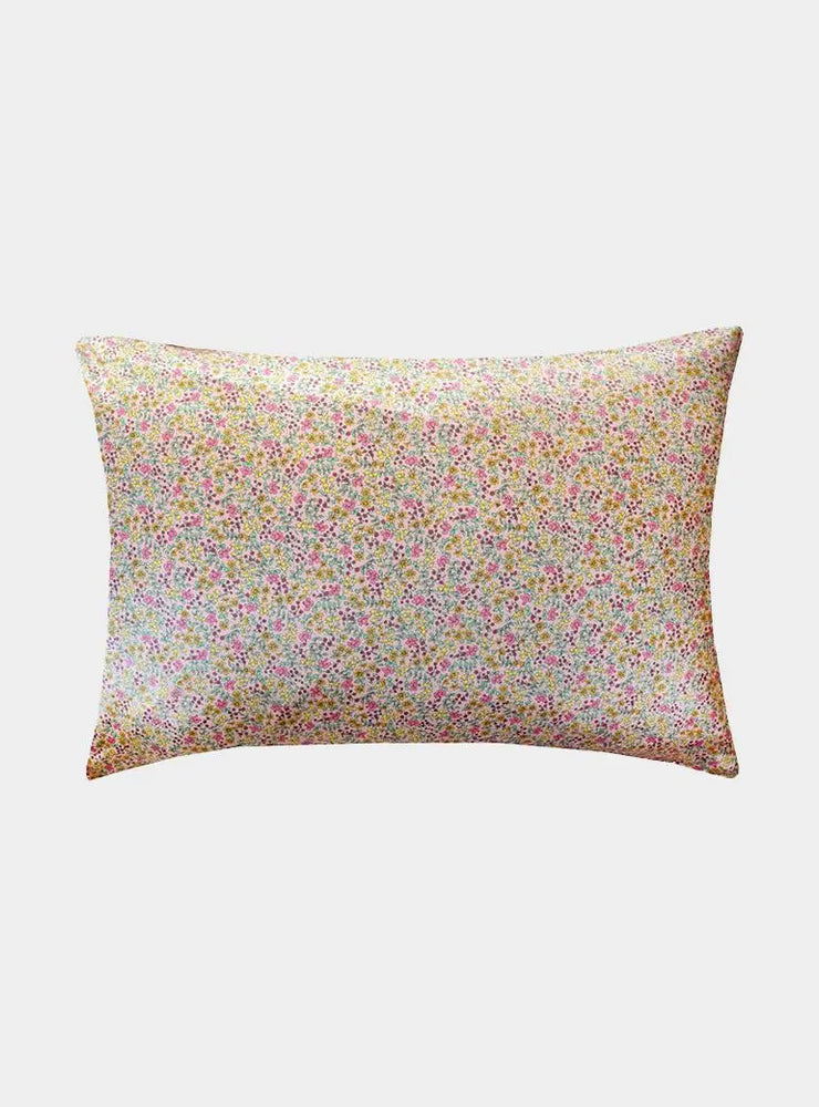 Emilia's Bloom Liberty Silk Pillowcase Coco & Wolf