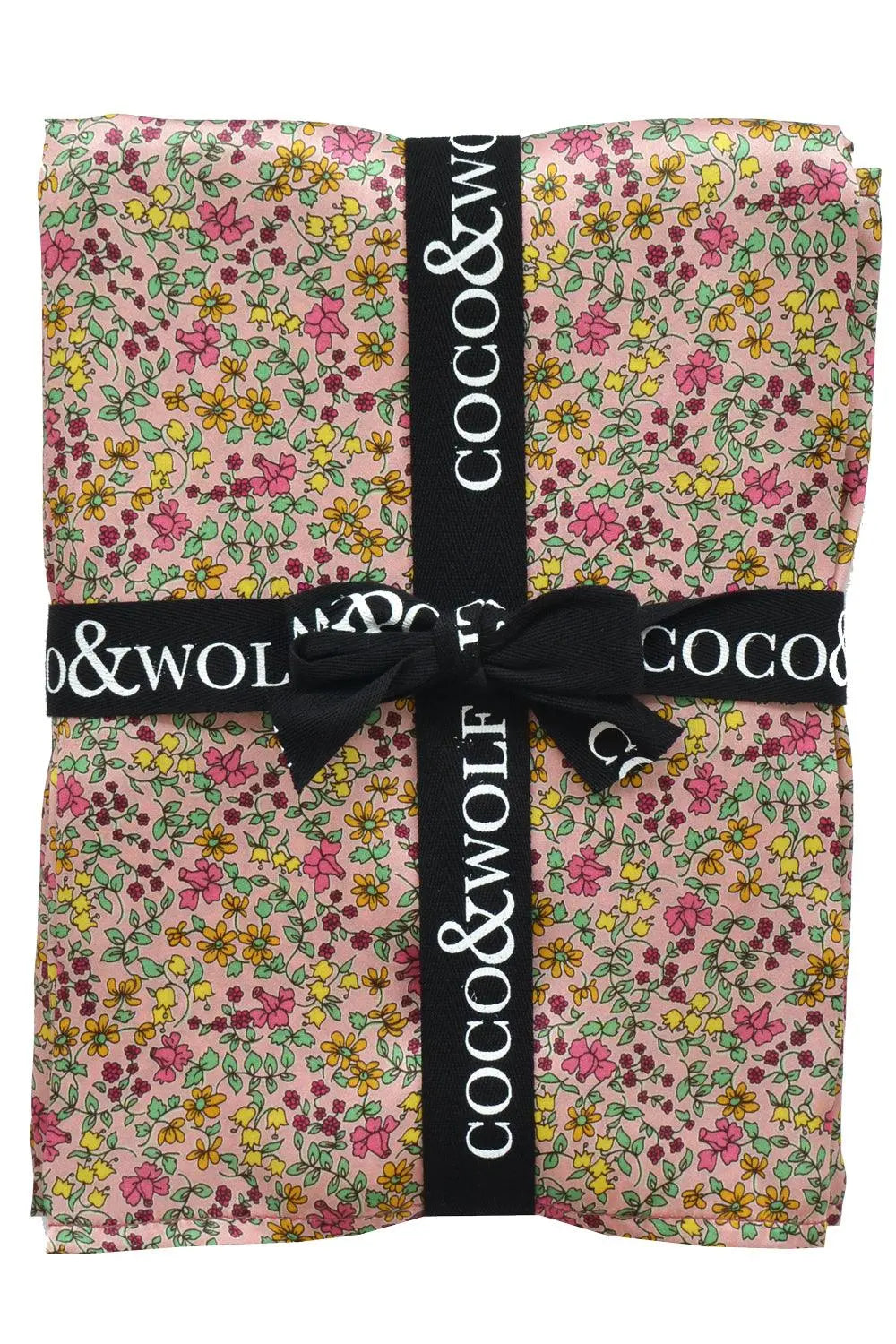 Emilia's Bloom Liberty Silk Pillowcase Coco & Wolf