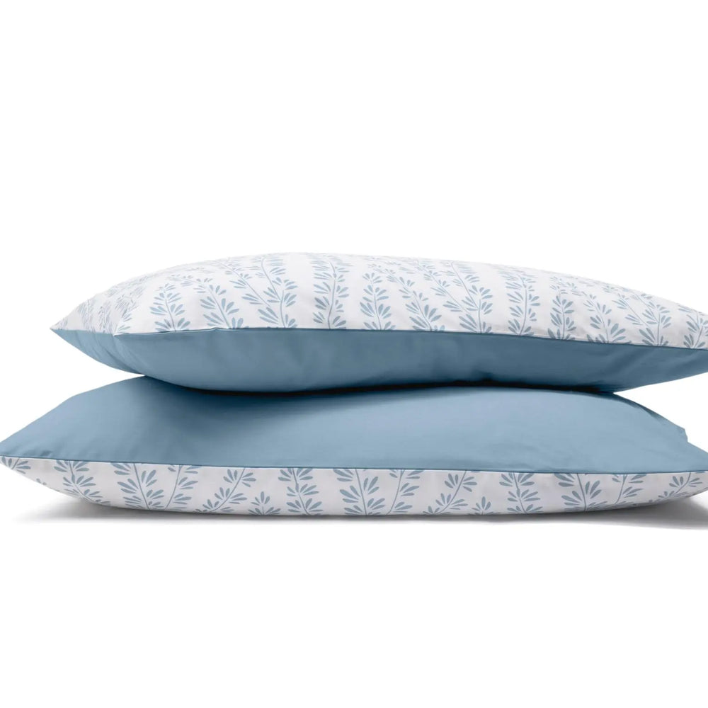 Emma Bed Linen Pillowcase Percale 200 TC- Reversible Emma