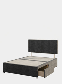  Emma Divan Bed - Dark Grey Emma