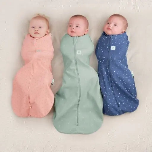 ErgoPouch - Organic All Year Cocoon Swaddle Sleeping Bag - Sage - 1.0 TOG ergoPouch