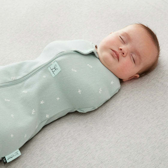 ErgoPouch - Organic All Year Cocoon Swaddle Sleeping Bag - Sage - 1.0 TOG ergoPouch