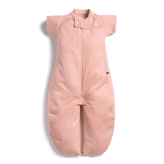 ErgoPouch - Organic All Year Short Sleeved 2 in 1 Sleeping Suit Bag - Berries - 1.0 TOG ergoPouch