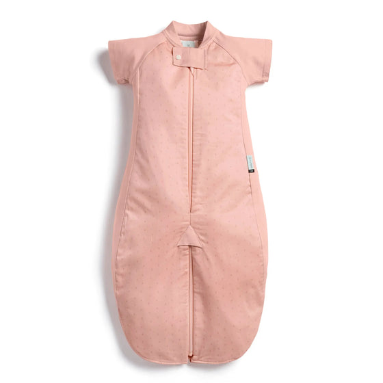 ErgoPouch - Organic All Year Short Sleeved 2 in 1 Sleeping Suit Bag - Berries - 1.0 TOG ergoPouch