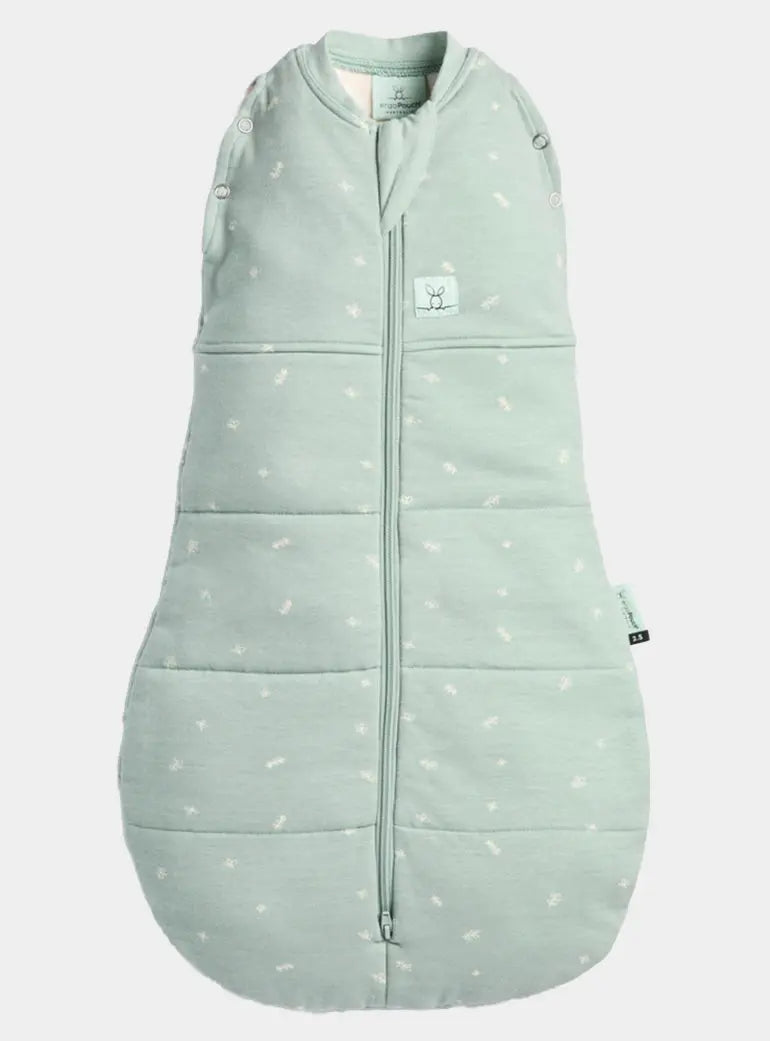 ErgoPouch - Organic Winter Cocoon Swaddle Sleeping Bag - Sage - 2.5 TOG ergoPouch