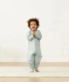 ErgoPouch - Organic Winter Long Sleeved Sleep Onesie - Sage - 2.5 TOG ergoPouch