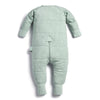 ErgoPouch - Organic Winter Long Sleeved Sleep Onesie - Sage - 2.5 TOG ergoPouch