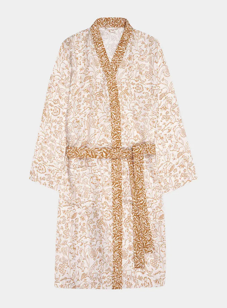 Ernest White Middlemore Linen Robe Piglet