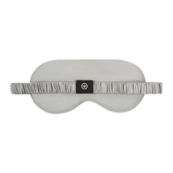 Silk Eye Mask Sleep in Grey (Eucalyptus Silk)