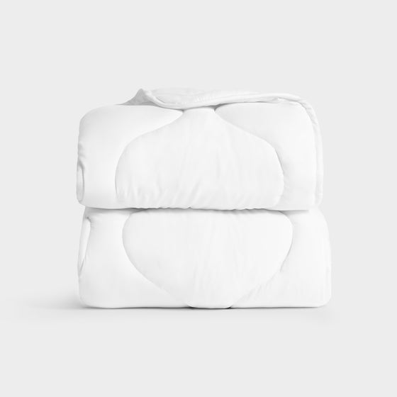 White Quilted Snuggle Blanket