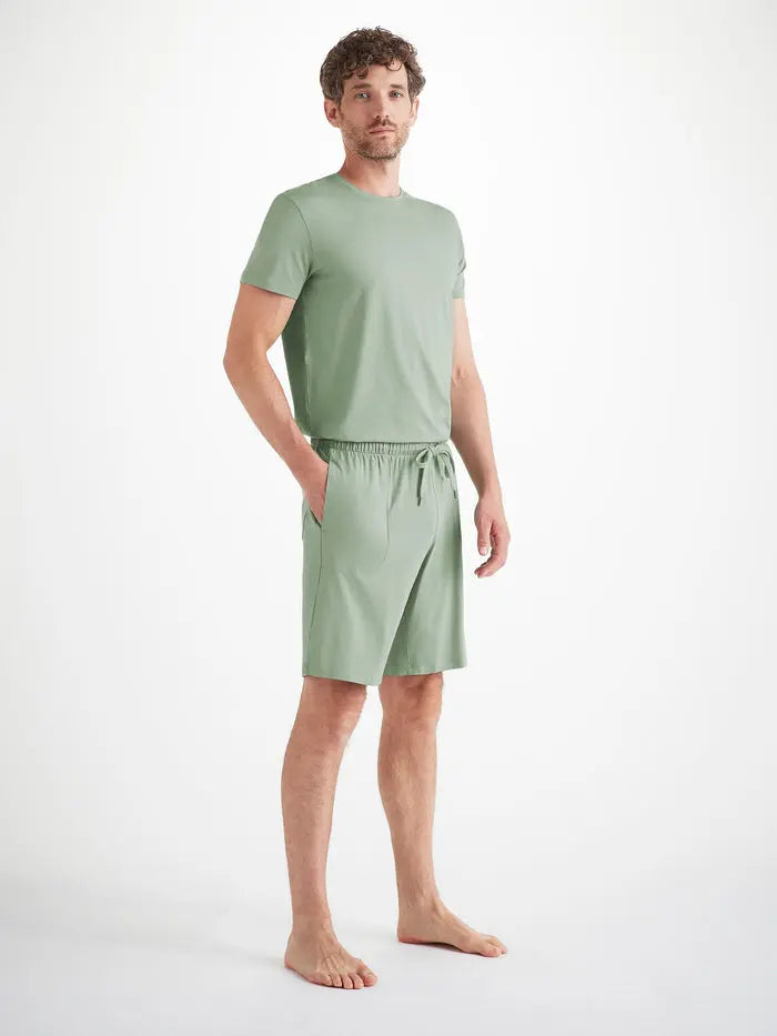 Eucalyptus Basel Micro Modal Stretch Men's Lounge Shorts Derek Rose