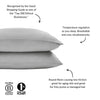 Eucalyptus Silk Pillowcase Pair in Grey (Best Seller) Ethical Bedding