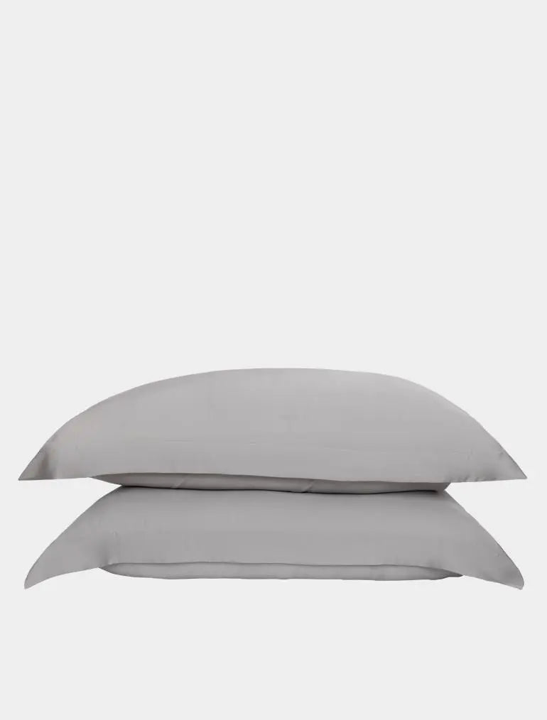 Eucalyptus Silk Pillowcase Pair in Grey (Best Seller) Ethical Bedding