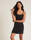 Everyday Black Bamboo Slip Dress Boody