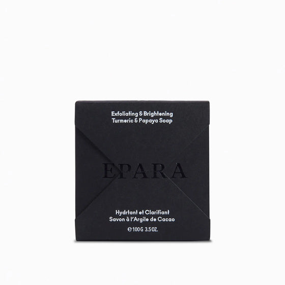 Exfoliating and Brightening (Turmeric and Papaya) Soap Epara Skincare