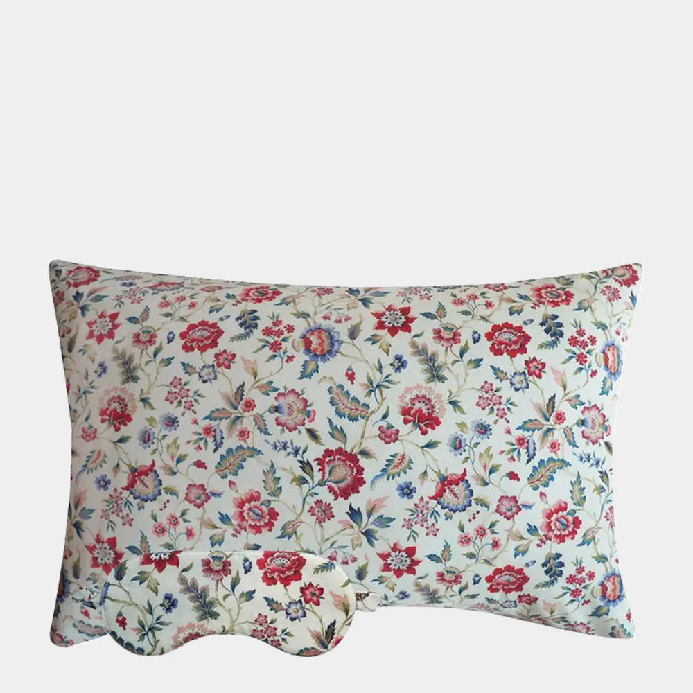 Eye Mask & Pillowcase Gift Set Made With Liberty Fabric EVA BELLE Coco & Wolf