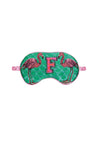 F for Flamingo Silk Eye Mask Jessica Russell Flint