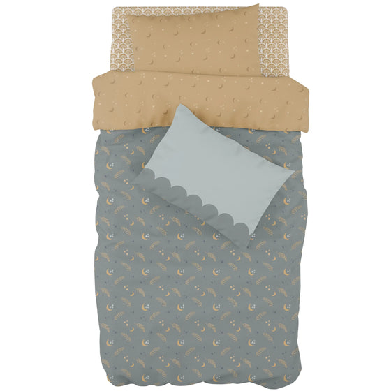 FERNS Bedding Bundle: Complete Duvet Set With Fitted Sheet Moozle