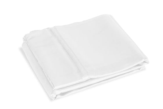 Mayfairsilk Brilliant White Pure Silk Flat Sheet MayfairSilk