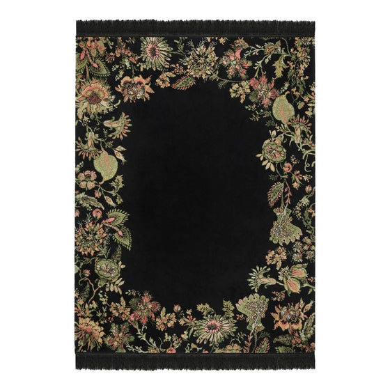 FLORA FANTASIA Rug - Noir House of Hackney