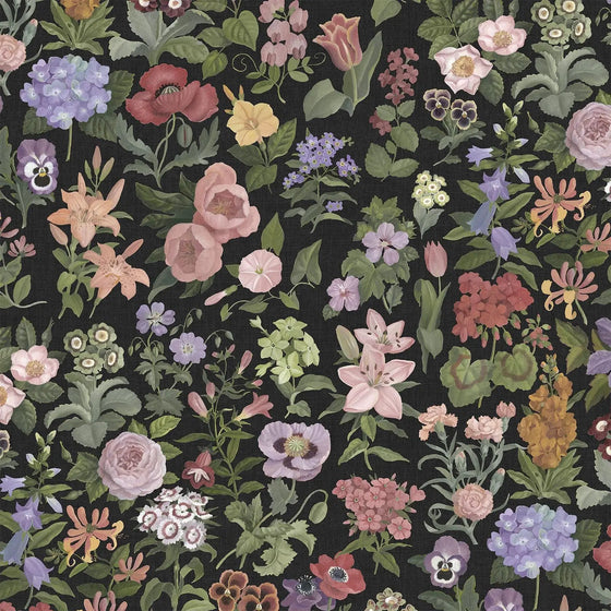 FLORALIA Wallpaper - Noir House of Hackney