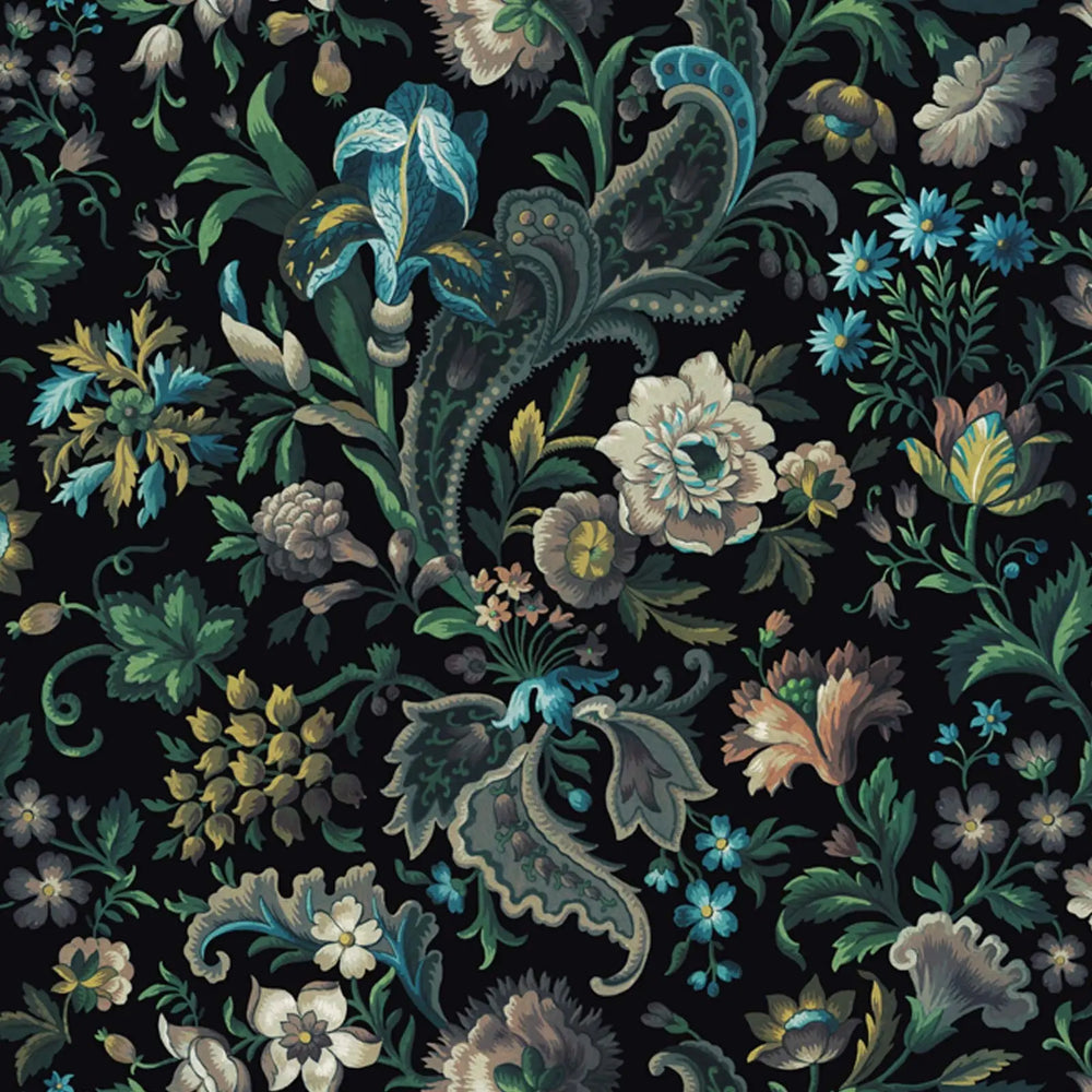 FLORIKA Wallpaper - Onyx House of Hackney