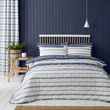  Falmouth Navy Bedspread Dunelm