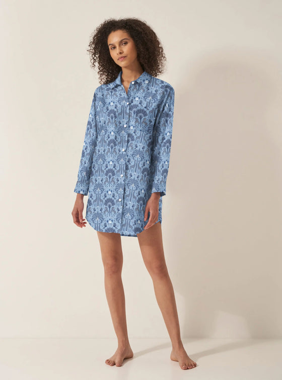 Favourite Travels Women's Organic Cotton Nightshirt Myza