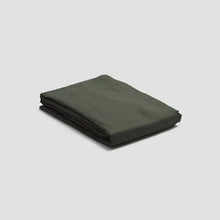  Fern Green Linen Fitted Sheet Piglet