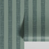 Fern Green Pembroke Stripe Wallpaper Piglet