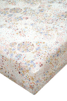  Fitted Sheet Made With Liberty Fabric ADELAJDA MUSTARD Coco & Wolf