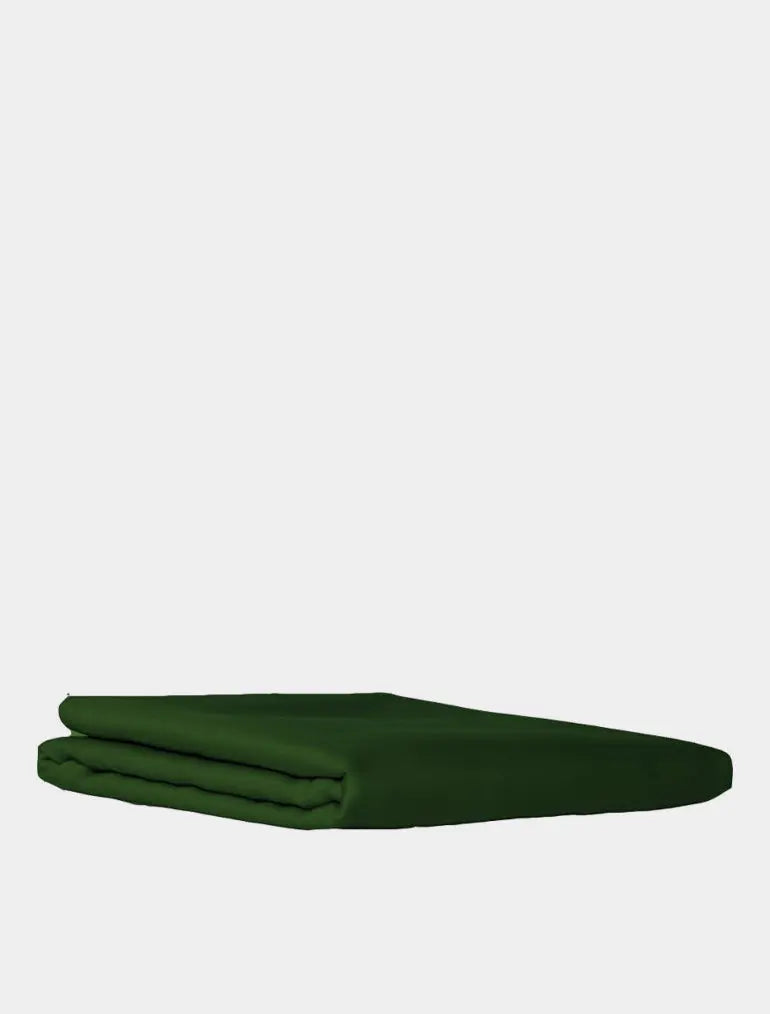 Fitted Sheet in Forest Green (Eucalyptus Silk) Ethical Bedding