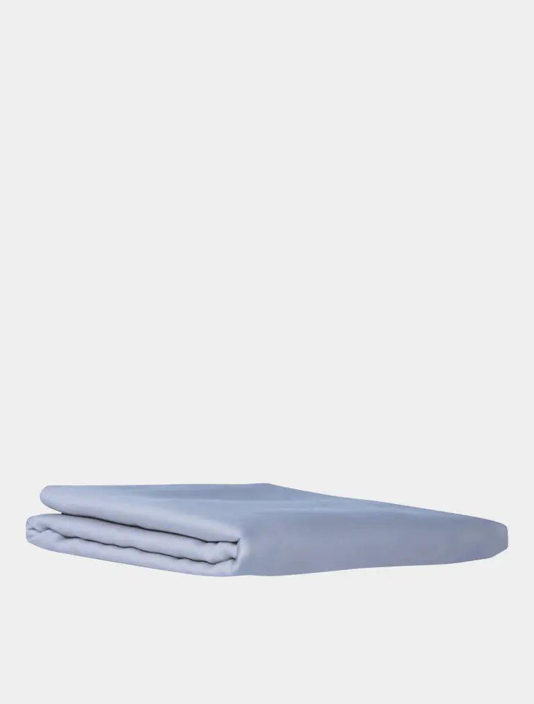 Fitted Sheet in Sky Blue (Eucalyptus Silk) Ethical Bedding