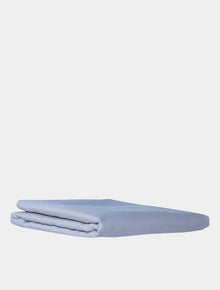  Fitted Sheet in Sky Blue (Eucalyptus Silk) Ethical Bedding