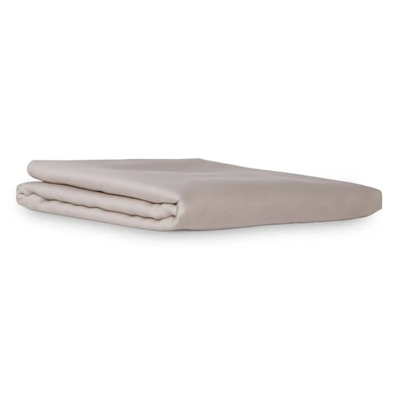 Fitted Sheet in Wheat (Eucalyptus Silk) Ethical Bedding